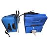 Image 2 : 3 Pce Blue Travel Luggage Bags