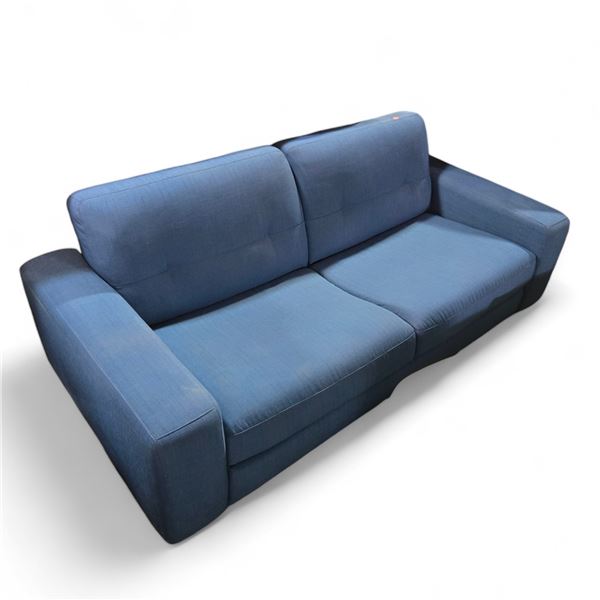 Blue Pullout Sofa (78x37x30)
