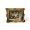 Image 1 : Beautifully Framed Oversized Still Painting Flowers in Vase (P.ASTEGA 55x45)