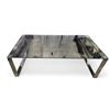 Image 1 : Modern Glass Top Rectangle Table (47x24x16)