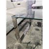 Image 2 : Modern Glass Top Rectangle Table (47x24x16)