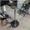 Image 2 : Round Glass Top Bar Height Table (32x40)