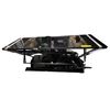 Image 1 : Black TV stand/table - approx. 50in x 19in x 23in tall
