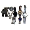 Image 1 : Group of Assorted Wrist Watches - Fossil, Vestal, Etc.