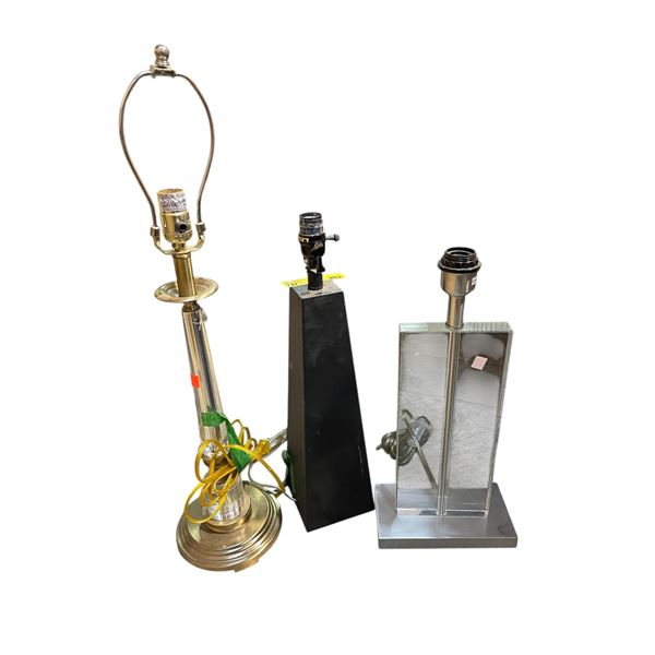3 Table Lamps (23x7 - 19x9)
