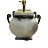 Image 2 : 2 Decorative Table Lamps (27x14x6 One Missing Shade Knob)