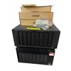 Image 1 : 2 Pce - Synology Network Attached Storage Device Model DS18-21+ & Qnap Model TS-X73A AMD Ryzen Netwo