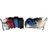 Image 1 : Group of Assorted Carry-on Bags, Dust bin & 3 Bags of Assorted Cloths