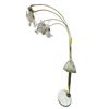 Image 1 : Marble Based 4 Headed Arching Floor Lamp (84in H Arches 37in)