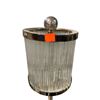 Image 2 : Pair of Matching Crystal Shaded Table Lamps (Approx. 33x6x6)