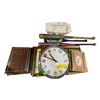 Image 1 : Group of Misc Including - Paper Shredder, Needle Point, Baseball Bats, Wall Clock, Etc.