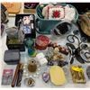 Image 4 : Assorted Home Decor Collectibles, Coins, Bathroom Amenities, Etc.