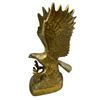 Image 3 : 2 Pce Brass Bird Statues (9x6 - 6x2)