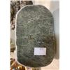 Image 3 : 4 Pce Collectable Inuit Pce's - Soap Stone Carving, Rawhide Drum, Lidded Container
