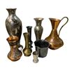 Image 2 : Assorted Home Decor - Lion Head Brass Planter, Vases, Portraits & More