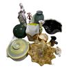Image 1 : Assorted Home Decor Including - Art Glass Center Bowls, Vases, Figurines & Etc.