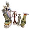 Image 2 : Assorted Home Decor Including - Art Glass Center Bowls, Vases, Figurines & Etc.