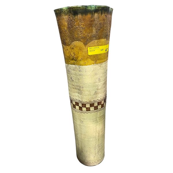 Handmade in Italy Pottery Cane/Umbrella Holder (29x8)