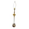 Image 2 : Pair of Amber Glass Lamps (One Floor Lamp, One Table)