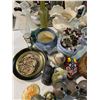 Image 3 : Assorted Home Goods & Decor - Duncan Picture Set, Vases, Decanter, Wine Holder, Etc.