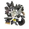 Image 1 : Large Collection of Wolf Sculptures, Inuit Art & Soapstone Carvings