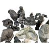 Image 2 : Large Collection of Wolf Sculptures, Inuit Art & Soapstone Carvings