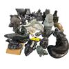 Image 3 : Large Collection of Wolf Sculptures, Inuit Art & Soapstone Carvings