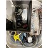 Image 2 : Bin of Christmas Decor & Etc.