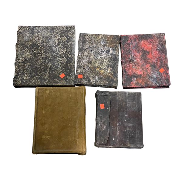 "Chilling Adventures of Sabrina" - Assorted burnt prop books