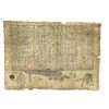Image 2 : "Snowpiercer" - Library A Hymn to Sobe papyrus wall hanging - approx. 3ft x 2ft