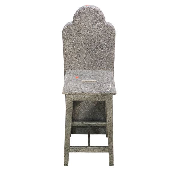 "Chilling Adventures of Sabrina" - BEA A AFRAID tombstone barstool - approx. 43in tall x 15in x 17in
