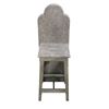 Image 1 : "Chilling Adventures of Sabrina" - BEA A AFRAID tombstone barstool - approx. 43in tall x 15in x 17in