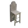 Image 3 : "Chilling Adventures of Sabrina" - BEA A AFRAID tombstone barstool - approx. 43in tall x 15in x 17in