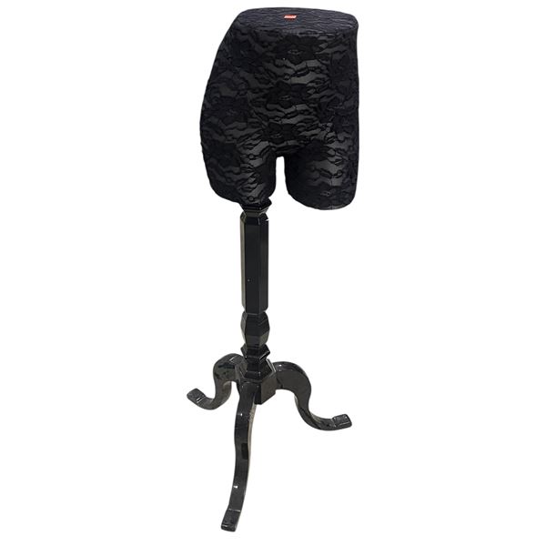 Female hip mannequin with stand
