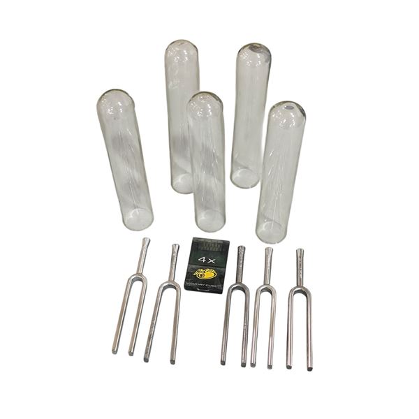 "The 100" - Harmony forks & glass tubes