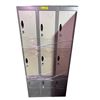 Image 2 : 1 - 9 Cubby Lockers & 1 - 3 Cubby Locker & 4 Tier Wire Shelving Unit (73x24x15)