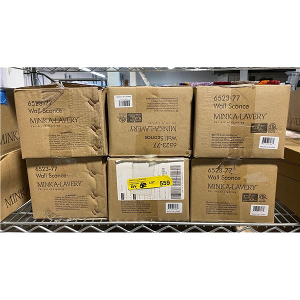 6 Inbox Minka-Lavery Wall Lights