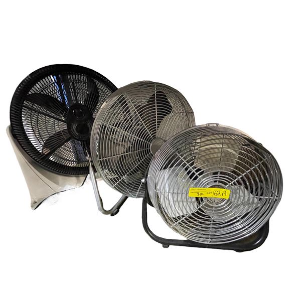 3 Floor Fans