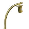 Image 2 : Pair of Modern Gold Tone Floor Lamp (60in H)