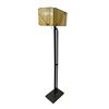 Image 2 : Floor Standing Stain Glass Light Fixture (63x18x9)