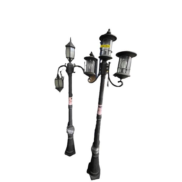 Pair of Post Lamps (81x24)