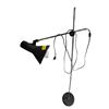 Image 1 : Adjustable Height Floor Standing Lamp (52in H)