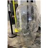 Image 3 : Oversized Clear Plastic Skull (Approx. 48x48)