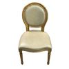 Image 2 : Set of 4 grey leather chairs