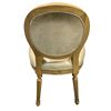 Image 3 : Set of 4 grey leather chairs