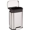 Image 1 : NIB Amazon Basics Rectangle Soft Close Trash Cash w/High Base