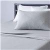 Image 4 : New Case of 4 Amazon Basics Heather Jersey Sheet Set