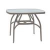 Image 1 : NIB Pisa 40" Square Dining Table w/Acrylic Top Retana (43x43)