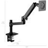 Image 1 : Amazonbasics Single Monitor Display Mounting Arm