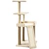 Image 3 : Group of 2 Amazon Basics Cat Tree w/Platform Regular Size Medium - Beige